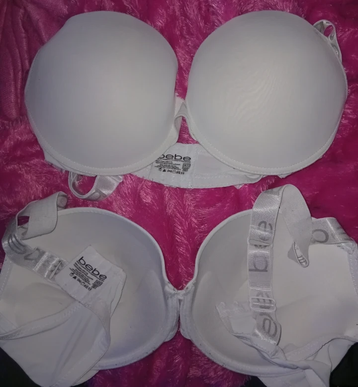 Bebe White Bra 38DD - photo 2