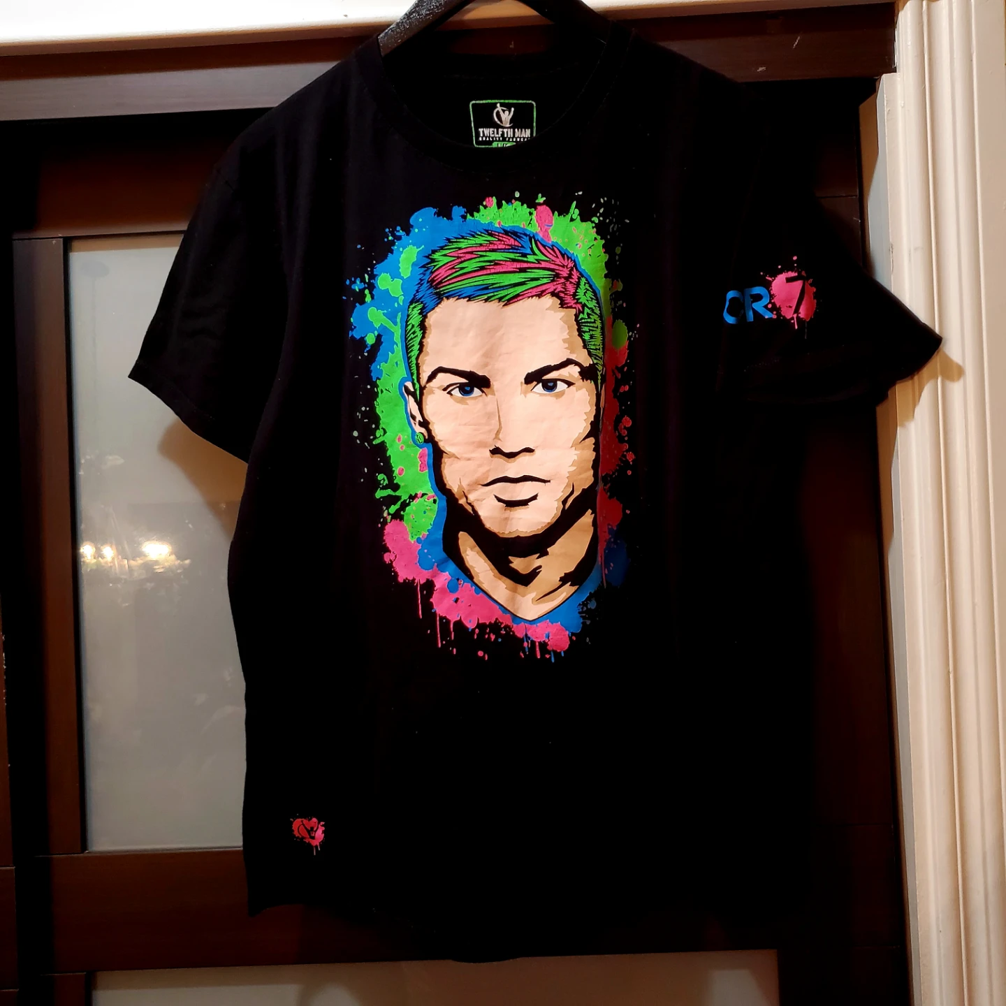 Twelve Man Portugal Ronaldo T-Shirt Size L - photo 3