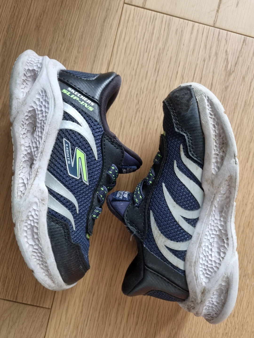 Skechers Boys Slip-ins Light-Up Toddler Shoes Size 7 - photo 4