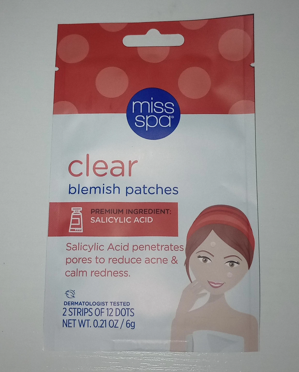 Miss Spa Clear Blemish Patches with Salicylic Acid - 2 Strips - photo 2