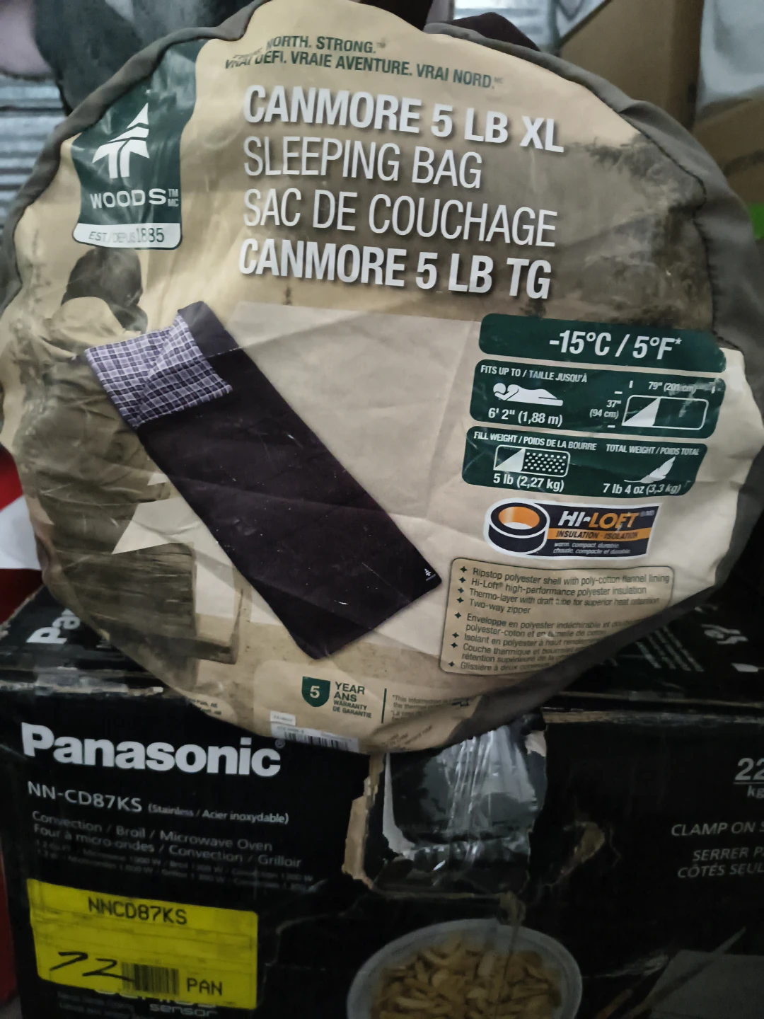 Woods Canmore 5 LB XL Sleeping Bag