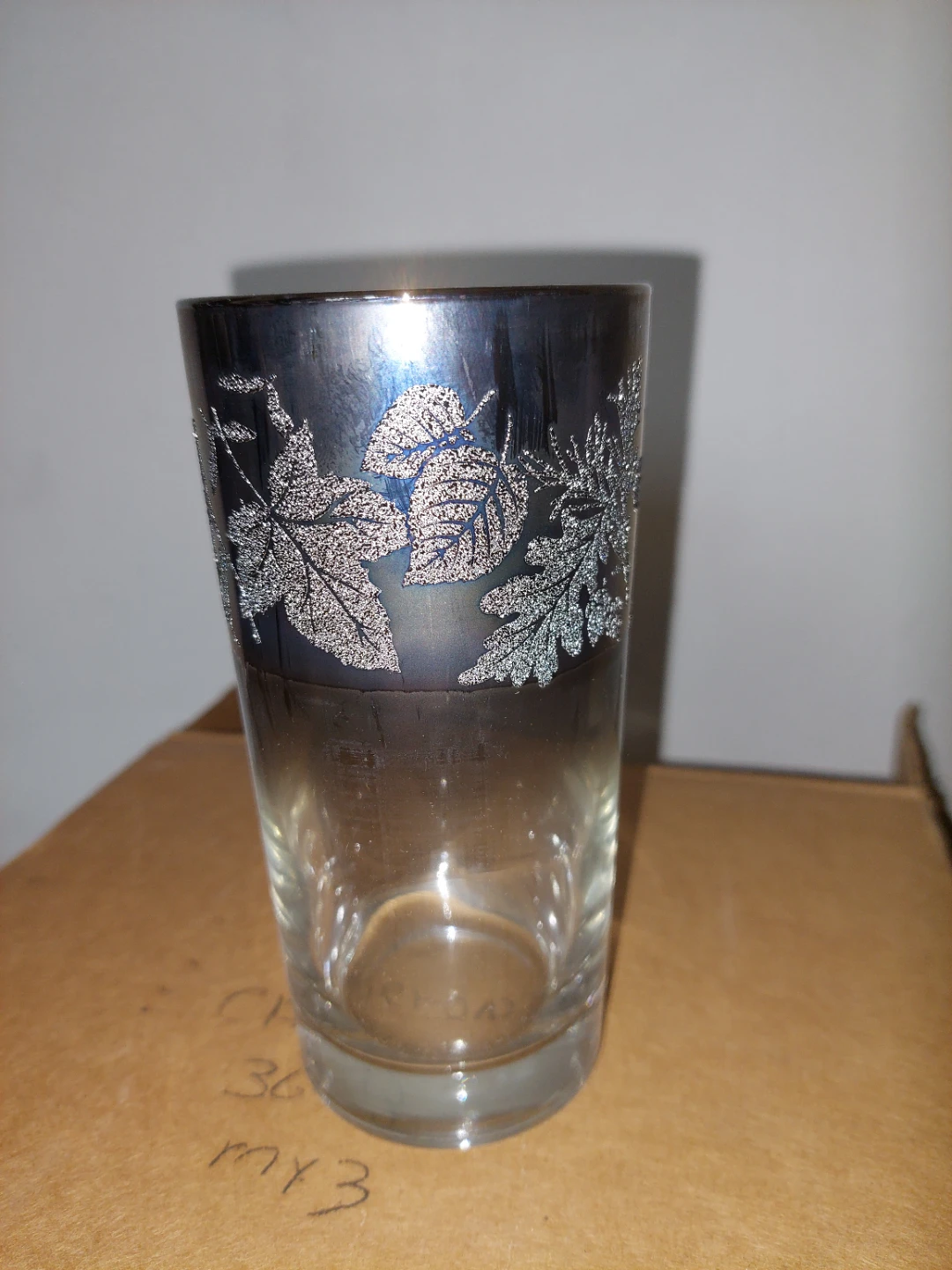 Set of 6 Vintage Tumbler Glasses with Metal Caddy - photo 3
