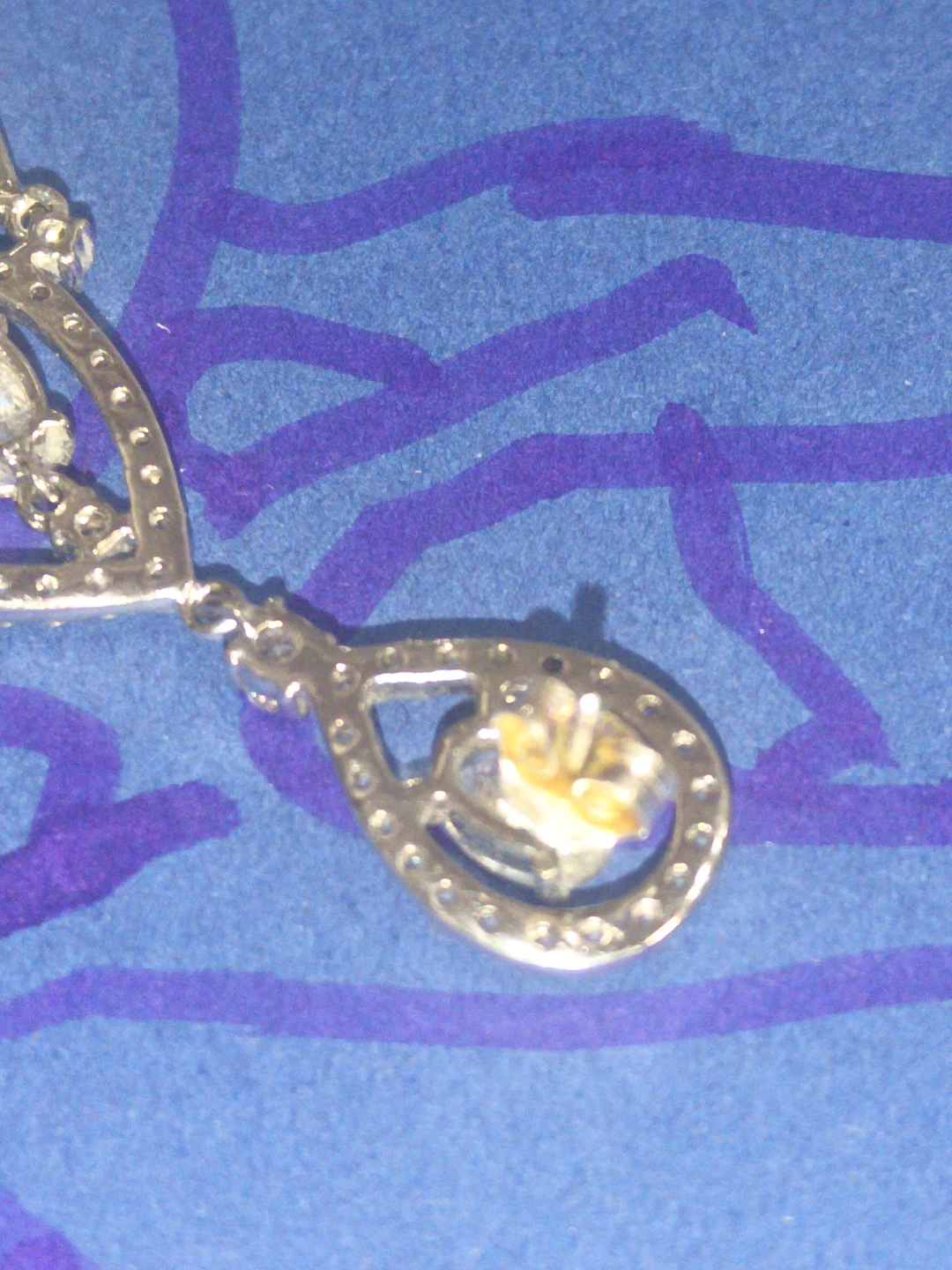 Rhinestone Chandelier Earrings - photo 3