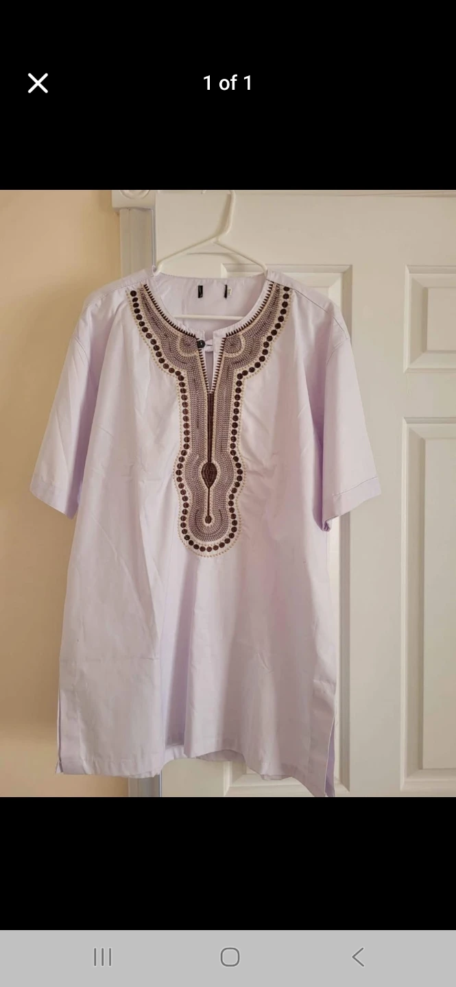 Embroidered Dashiki Shirt - photo 3