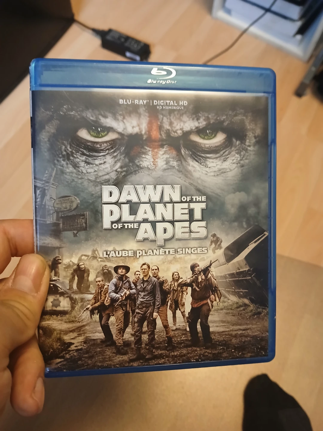 Dawn of the Planet of the Apes Blu-ray