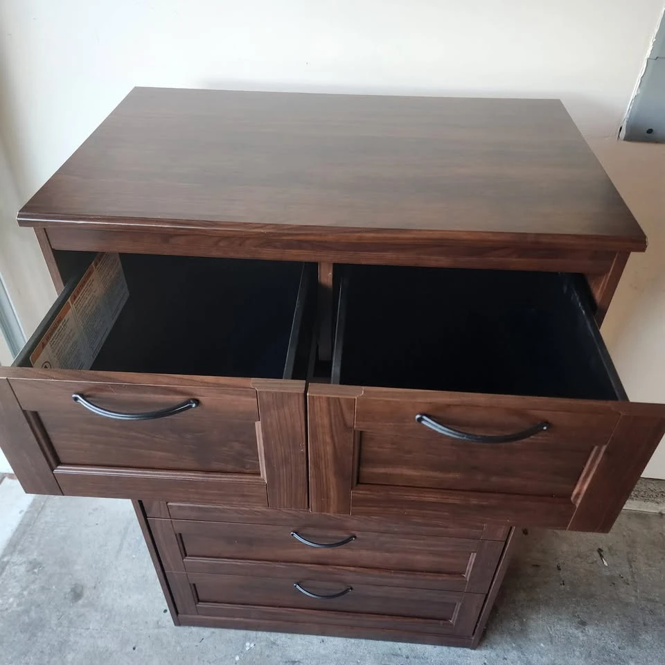 IKEA Dresser SONGESAND 6-drawer chest, brown - photo 4