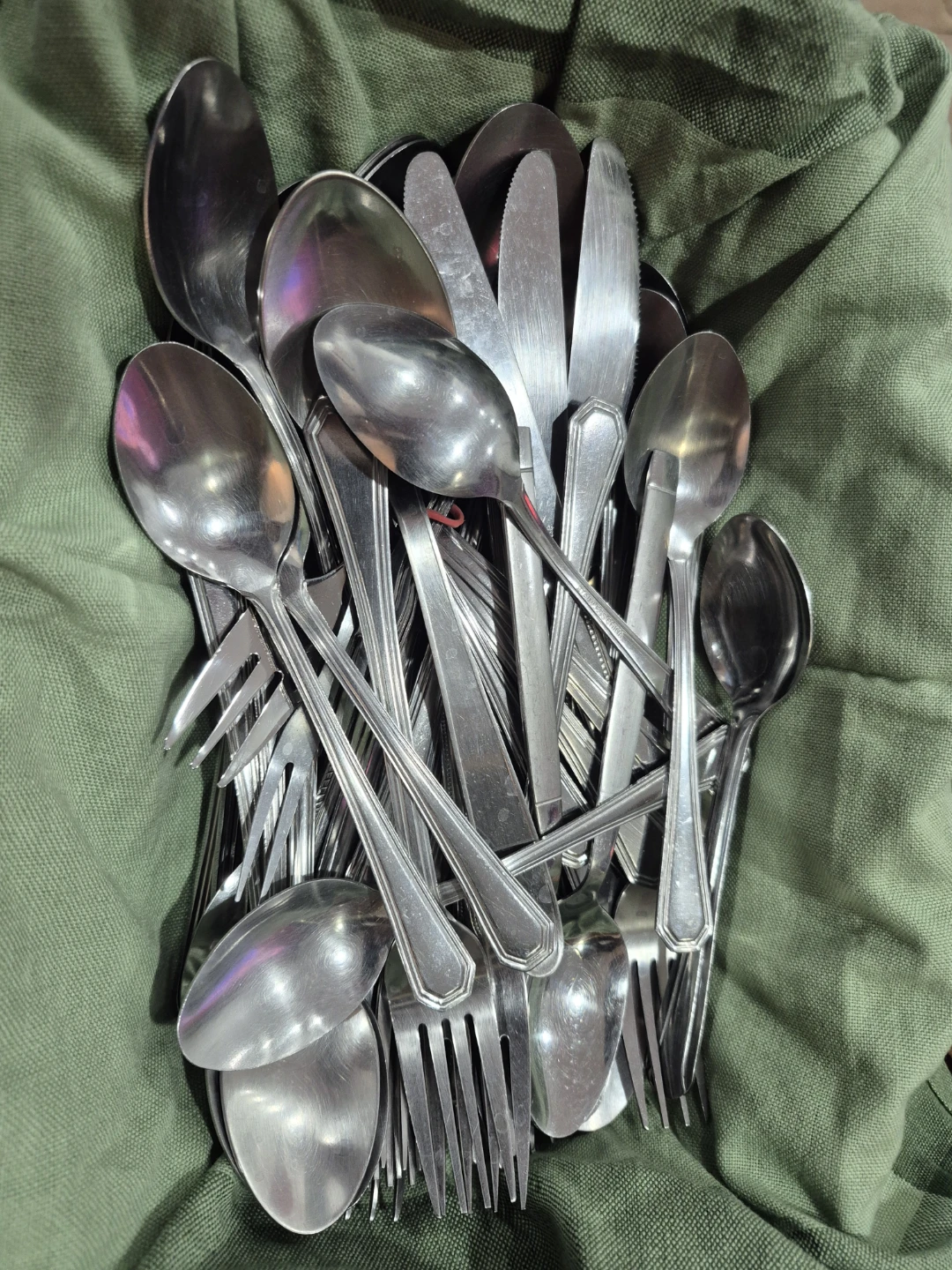 Assorted Stainless Steel Cutlery Set