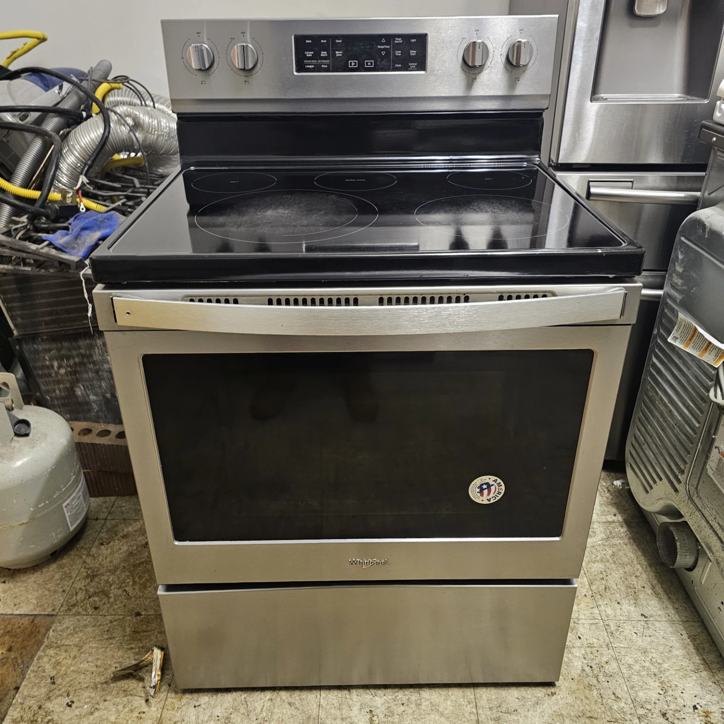Whirlpool Stainless Steel Electric Range