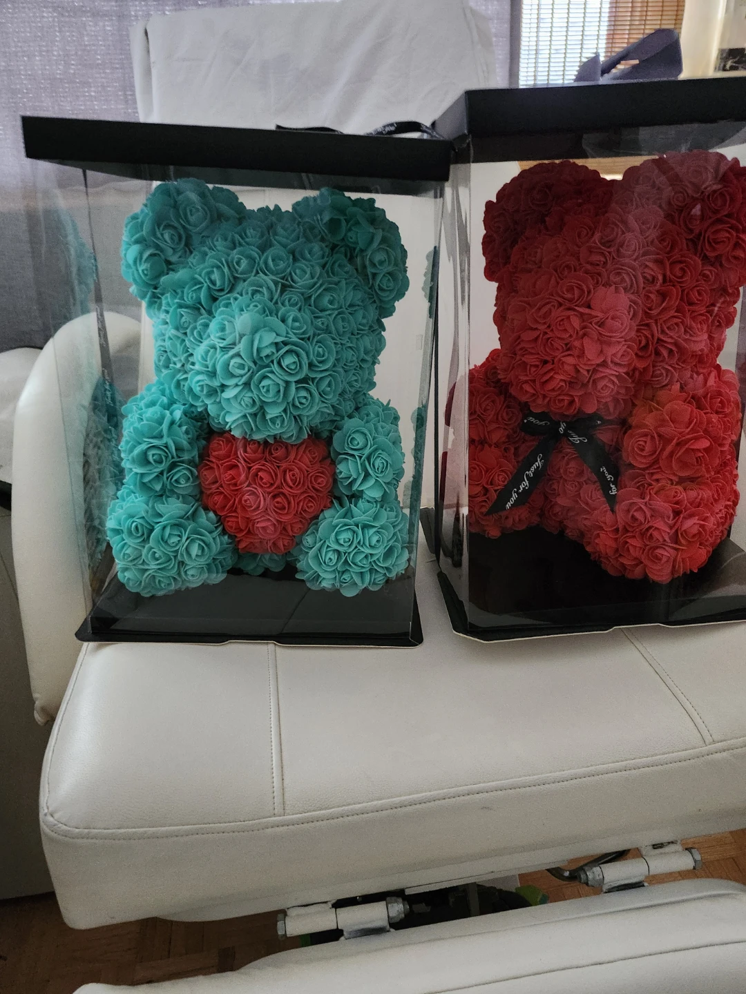 Rose Teddy Bear with Heart