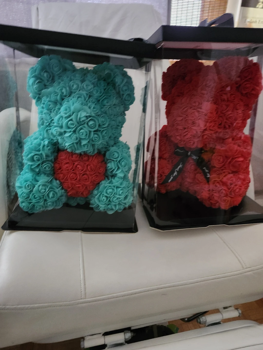 Rose Teddy Bear with Heart - photo 2