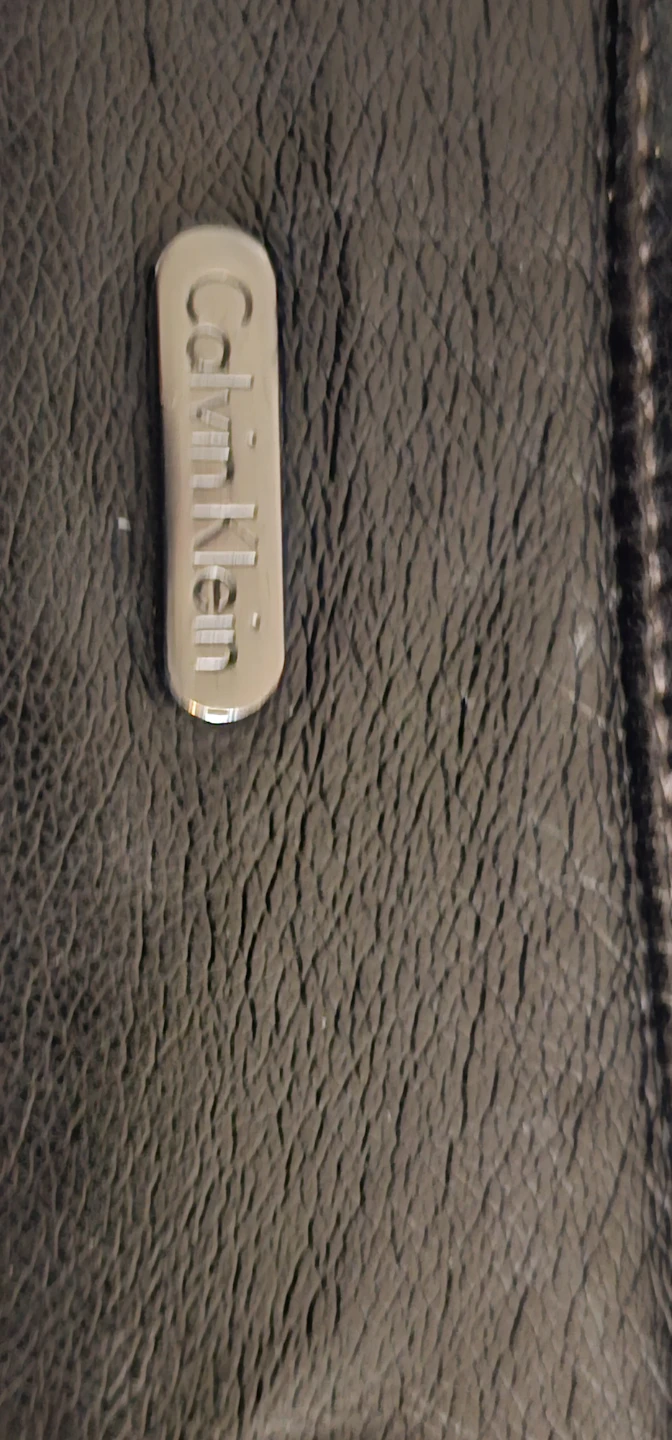 Calvin Klein Black Faux Leather Jacket - photo 4