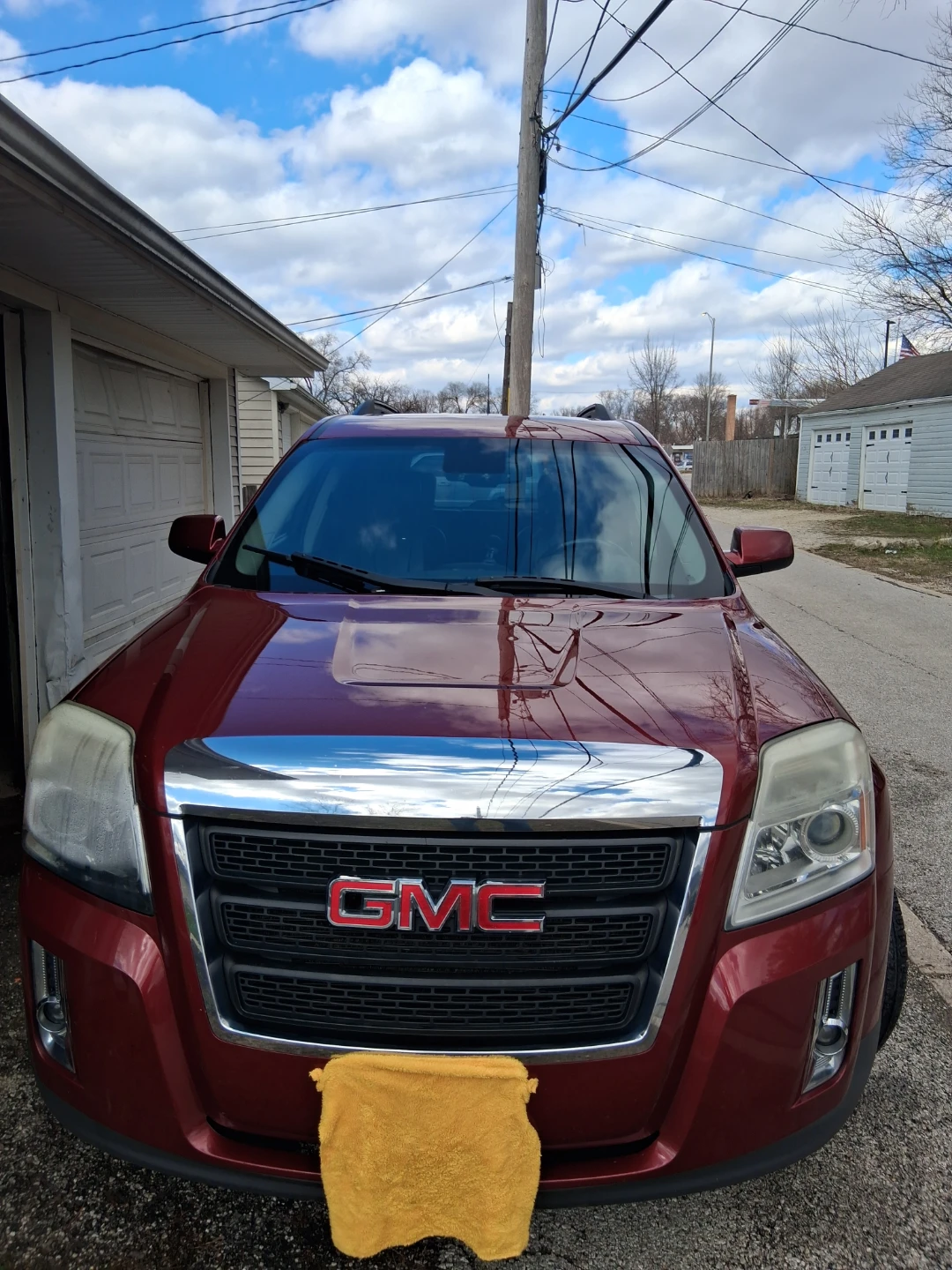Red 2012 GMC Terrain SLT SUV