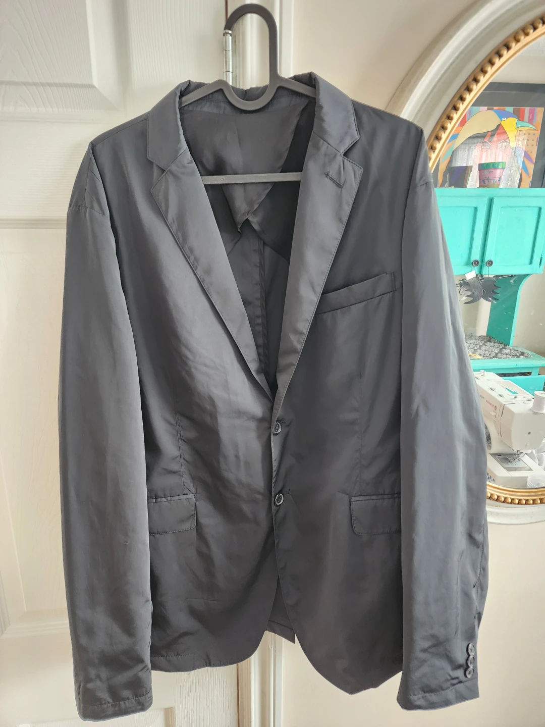 Highline Collective Men's XL Black Waterproof Blazer