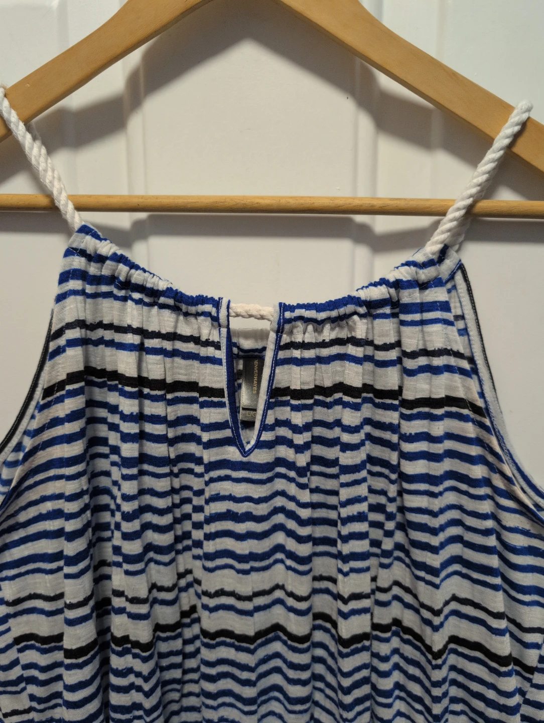 DENVERHAYES Striped Halter Top - Size L/G - photo 2