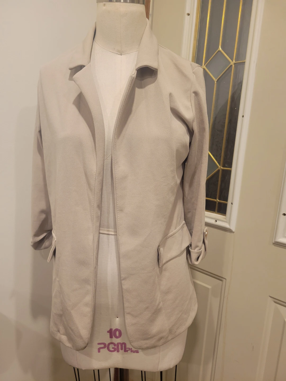 Cream Coloured Blazer (small)