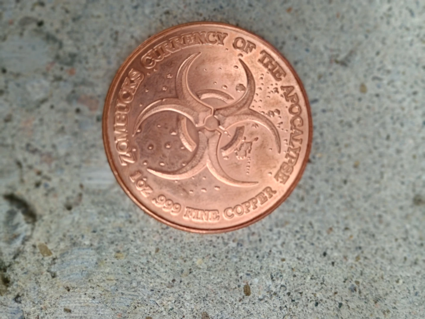 Pandemonium 1 oz 999 Fine Copper Coin