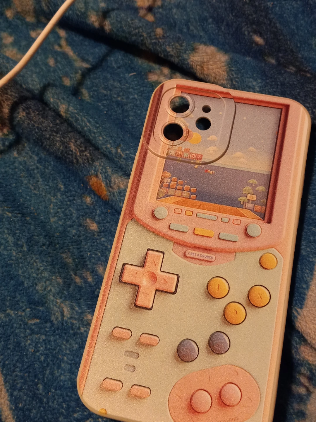 iPhone Case with Retro Game Console Design