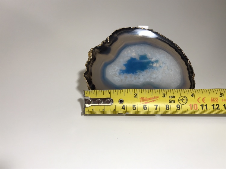 Gold Trimmed Agate Slice - photo 3