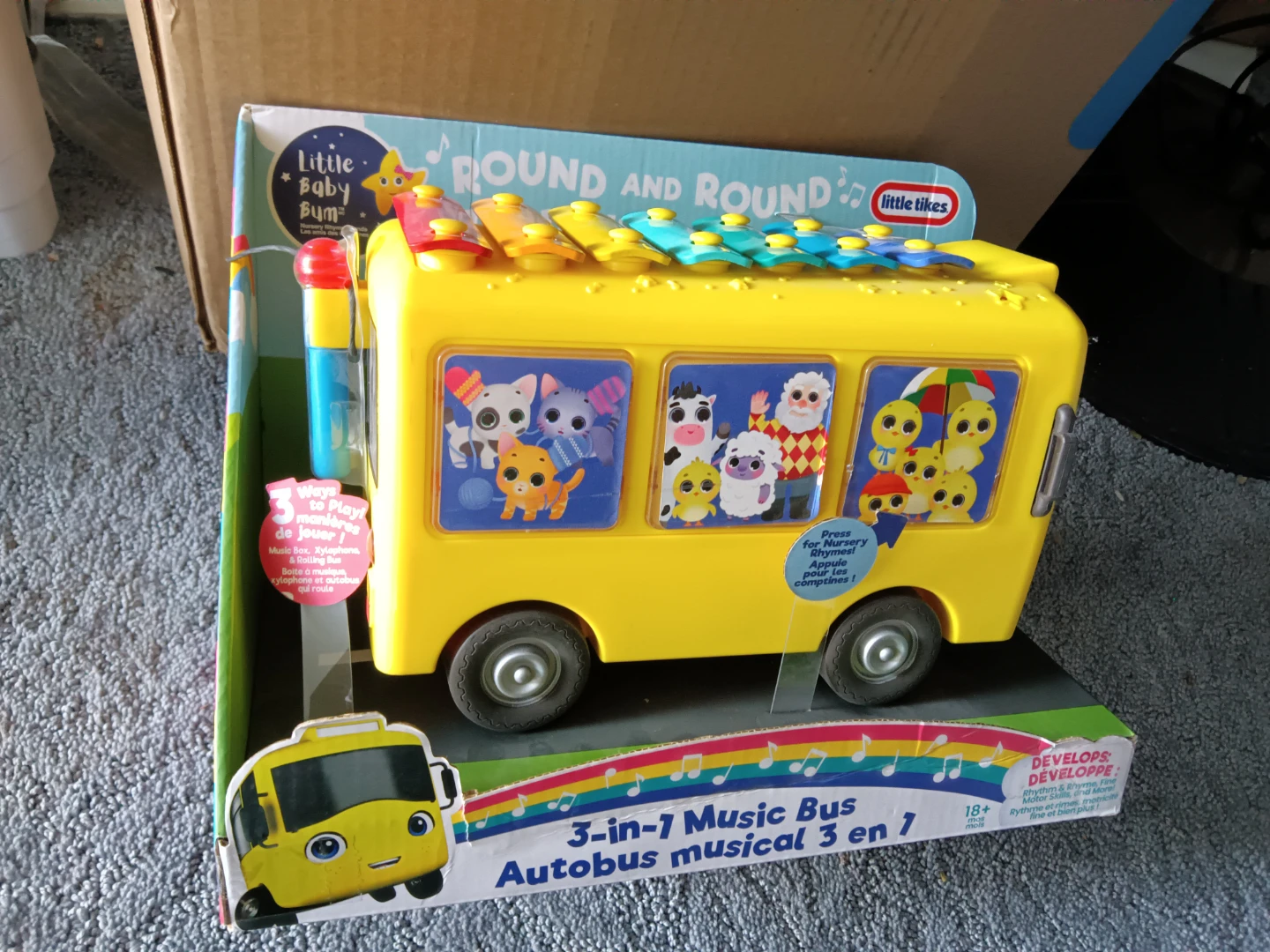 Little Tikes 3-in-1 Music Bus (French version)