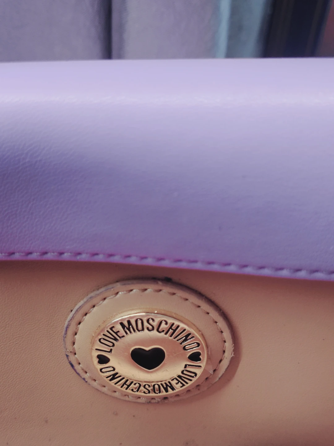 Love Moschino Padded Shoulder Bag - Lilac - photo 5