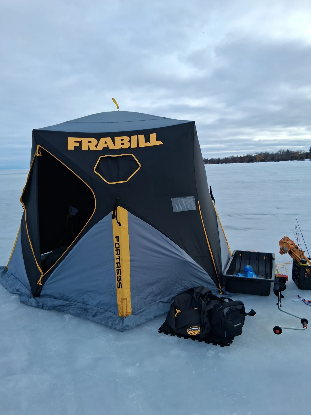 Frabill Fortress 260 Ice Fishing Shelter