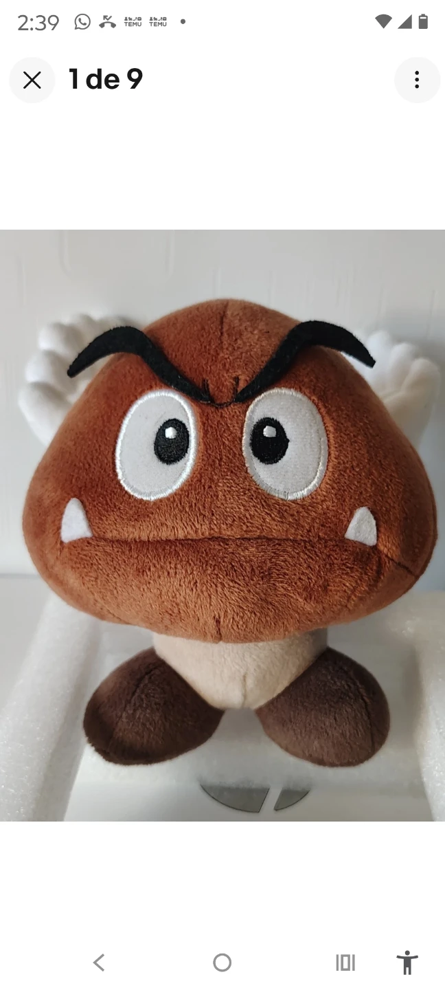 Super Mario Goomba Plush Toy
