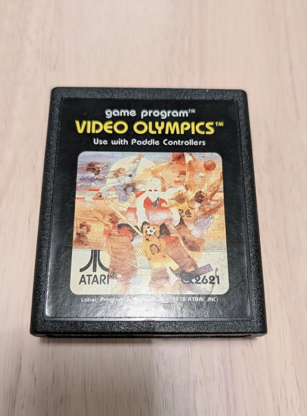 Atari Video Olympics Game Cartridge