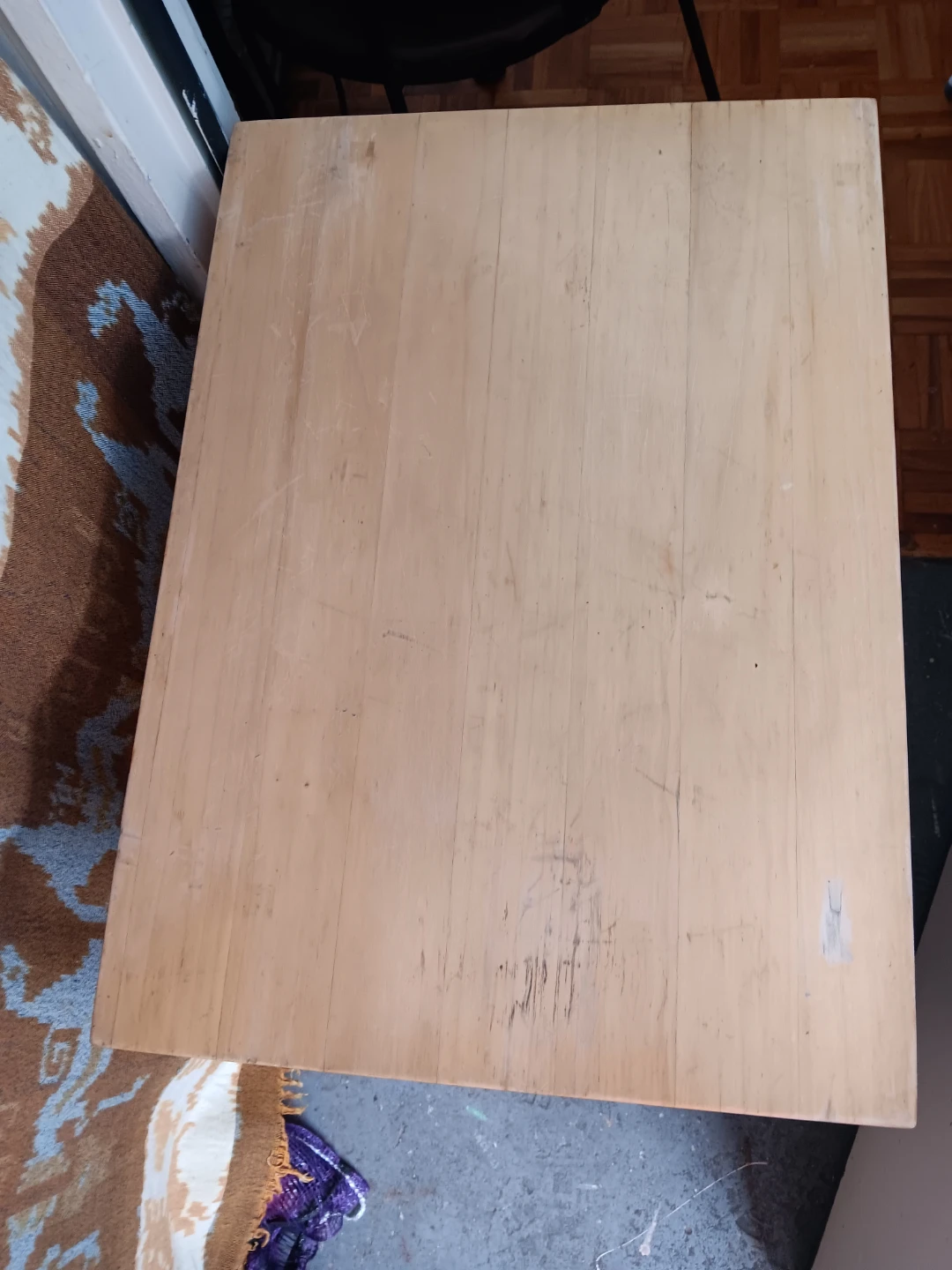 🥕Ikea Wooden Side Table with Shelf - photo 3