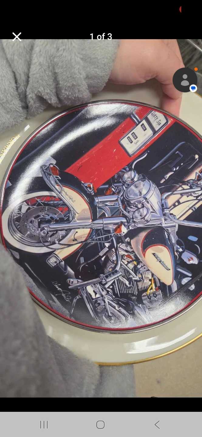 Harley-Davidson Heritage Softail Classic Decorative Plate