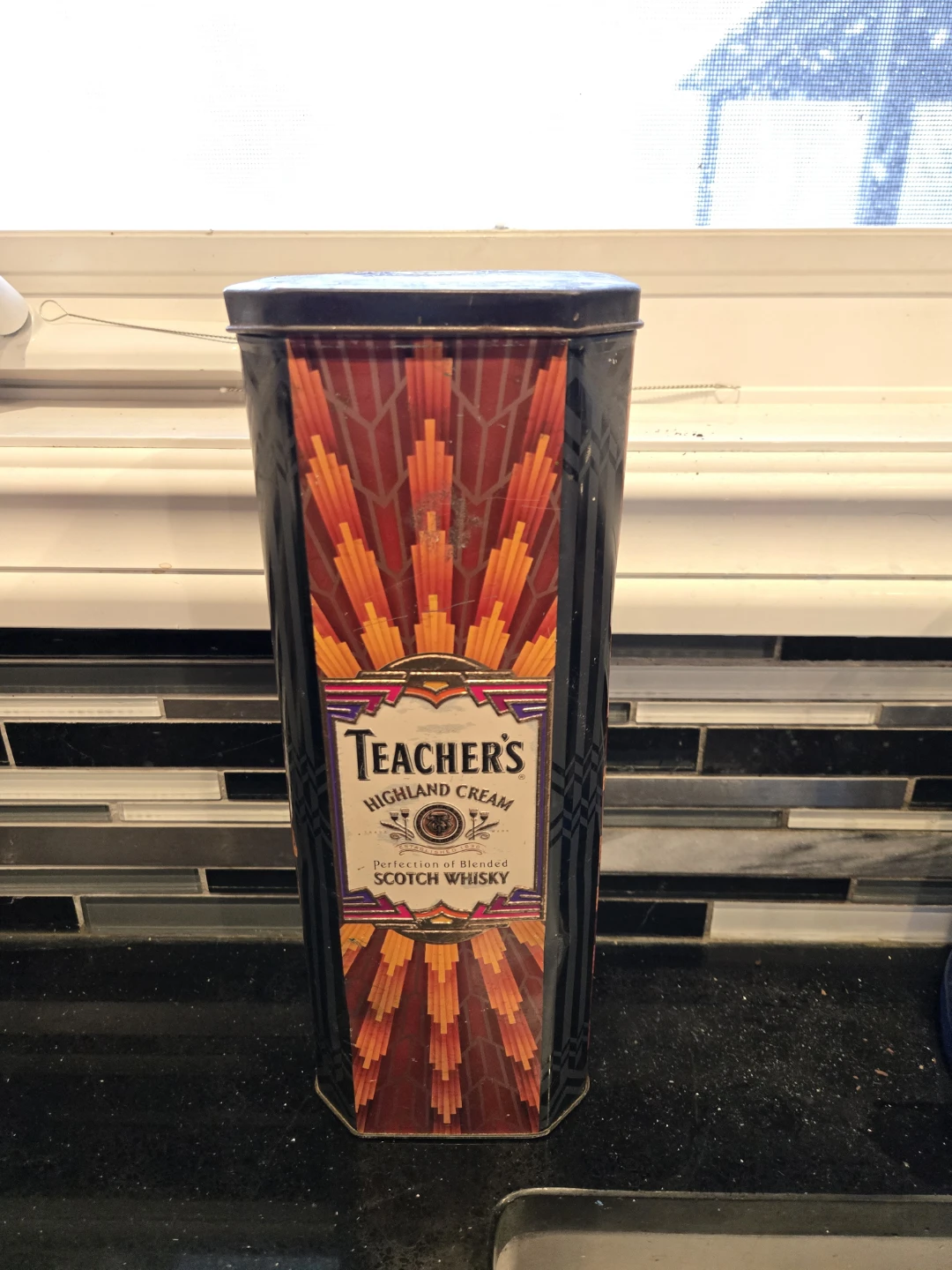 Teacher's Highland Cream Scotch Whisky Tin
