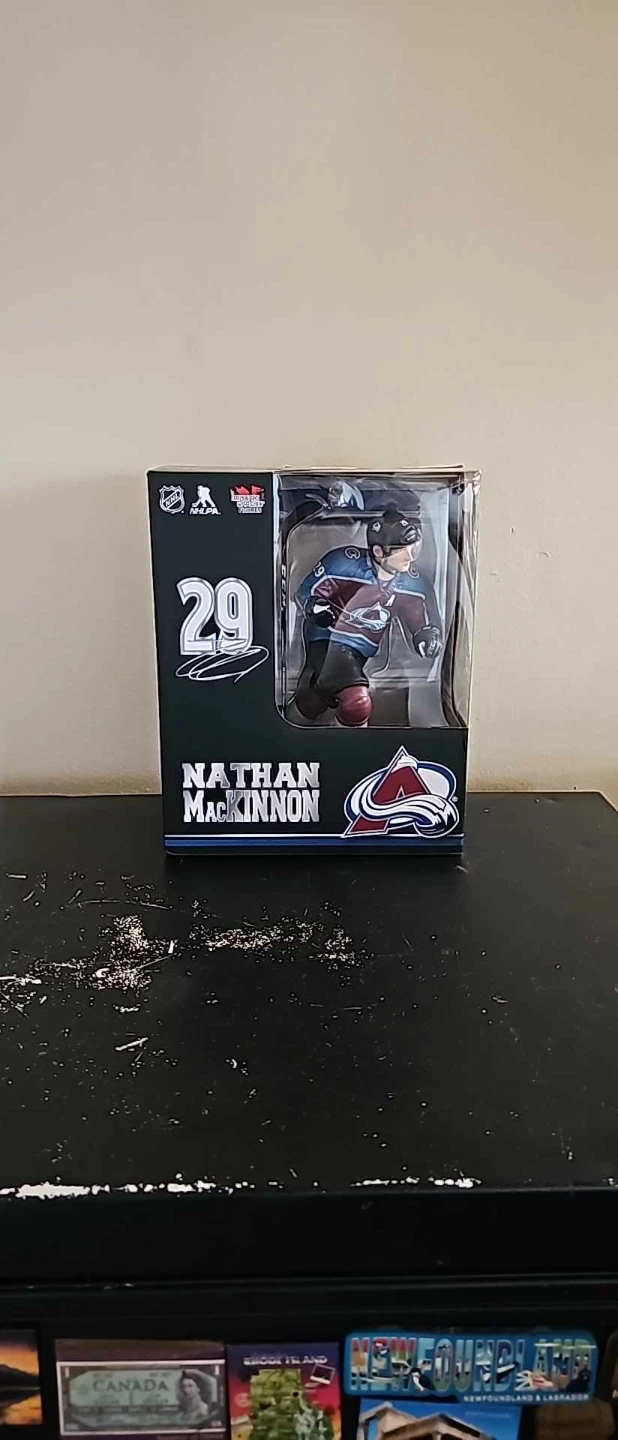 New Nathan MacKinnon NHL Limited Edition Collectible Figure
