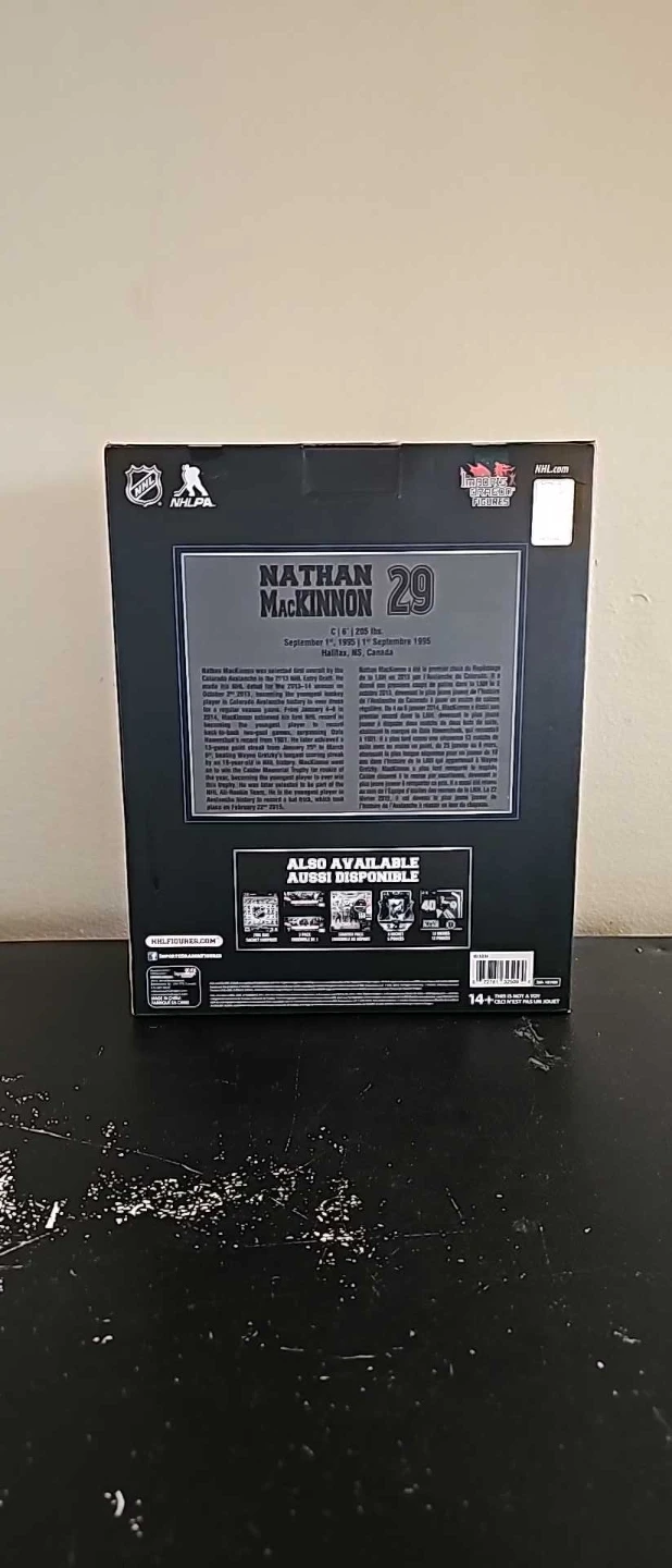 New Nathan MacKinnon NHL Limited Edition Collectible Figure - photo 2