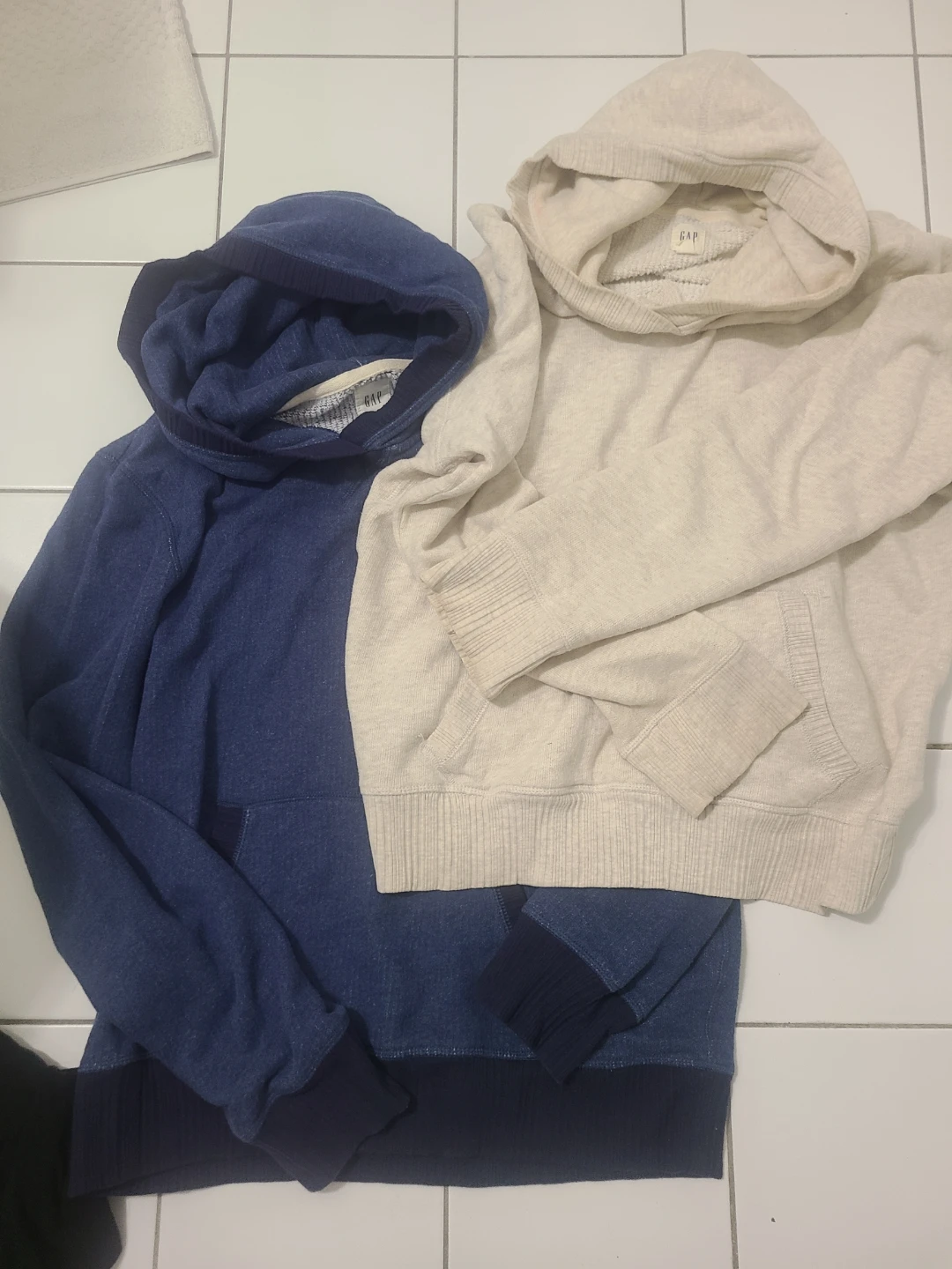 GAP Hoodies - Blue and Cream