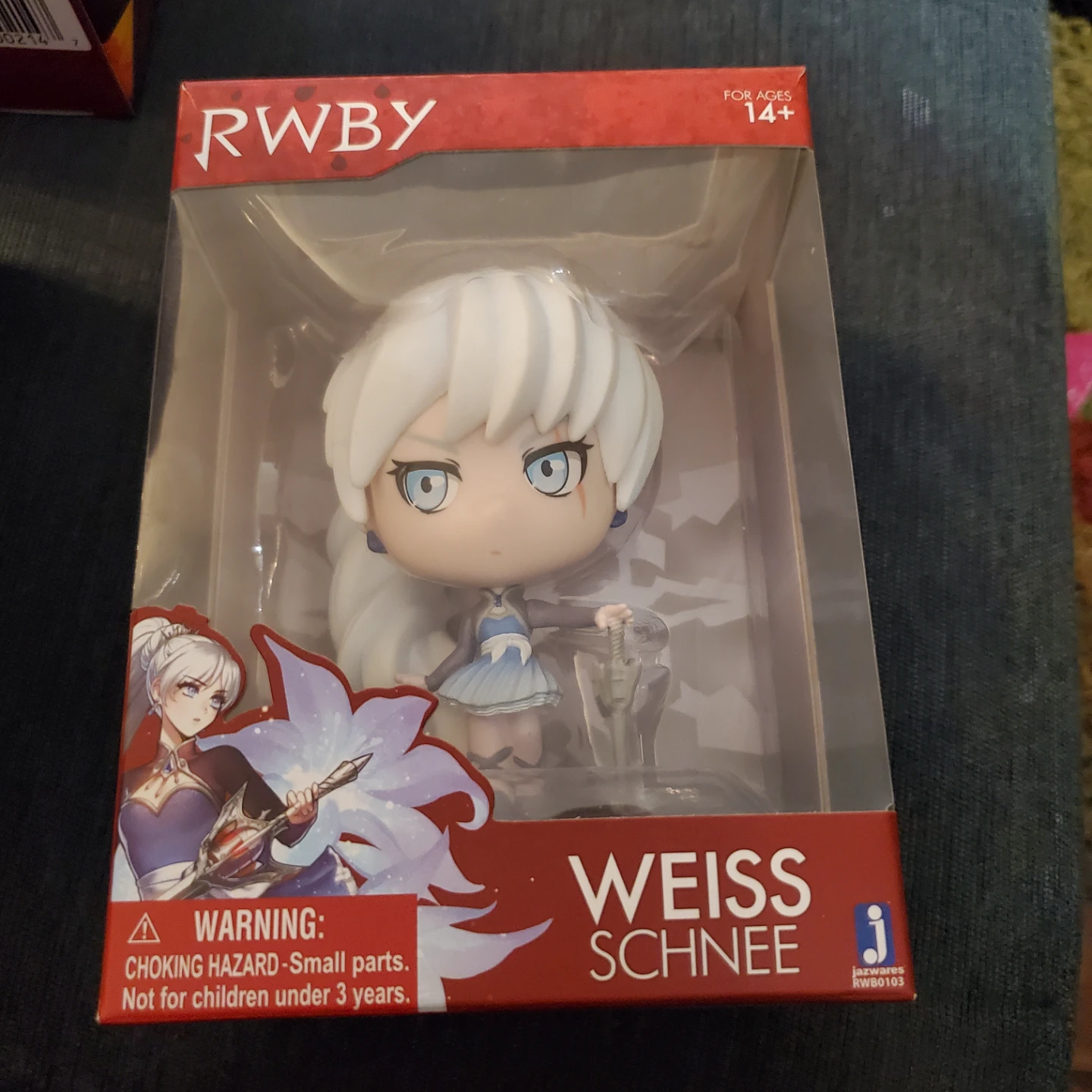 RWBY Chibi Figures - Ruby, Weiss, Blake, Yang NEW! - photo 4