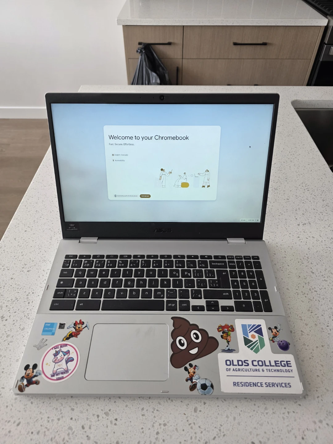 ASUS Chromebook Laptop with Charger 2023
