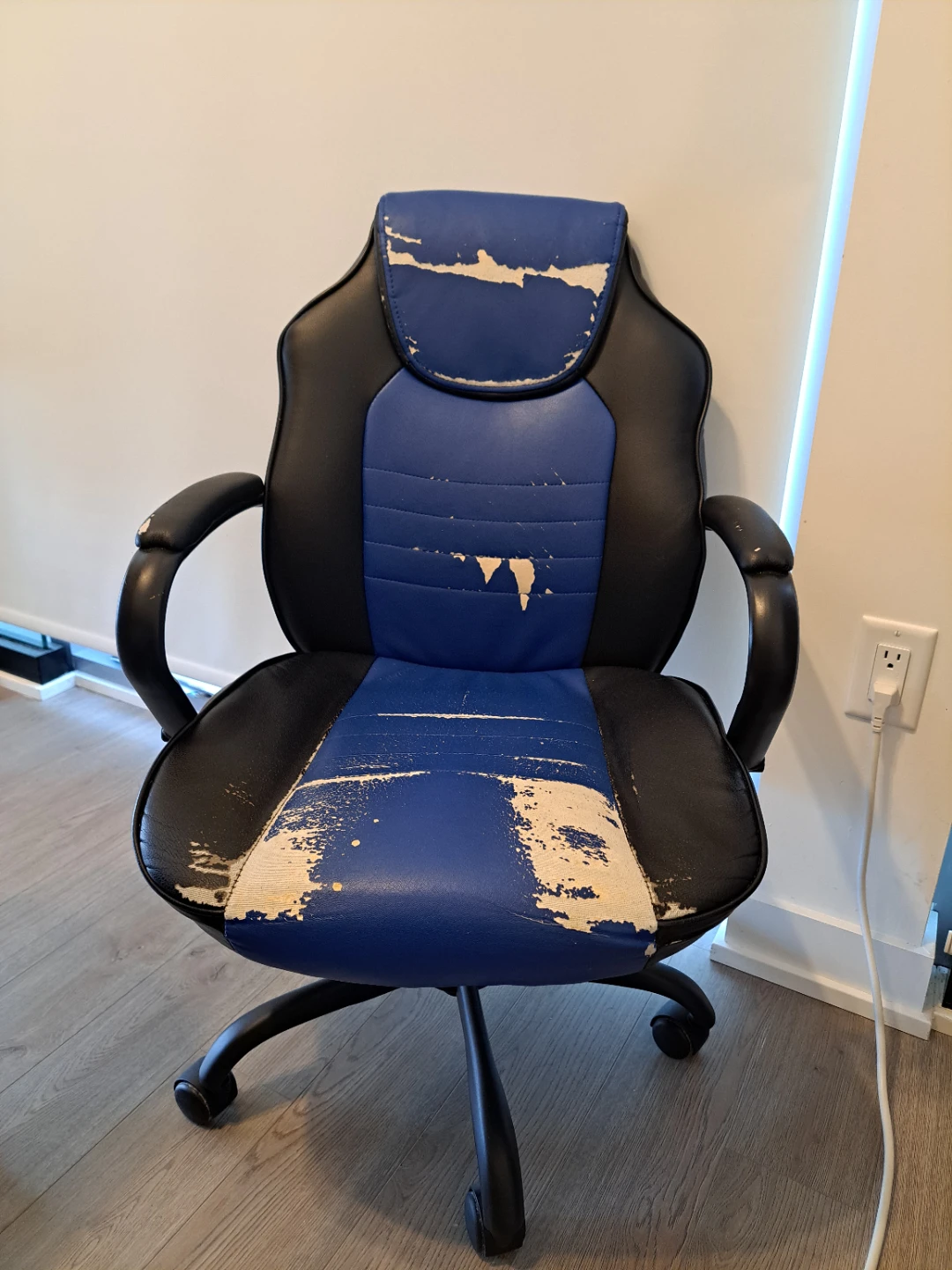 Gaming Chair - Black and Blue