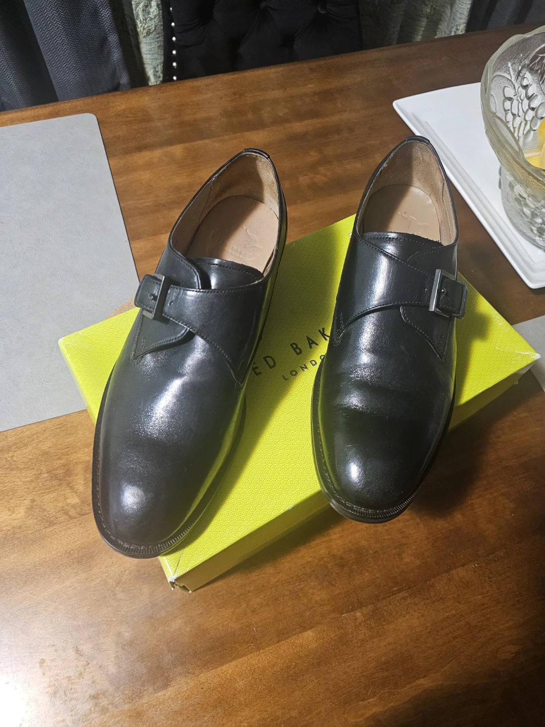Ted Baker Black Leather Monk Strap Shoes - photo 3