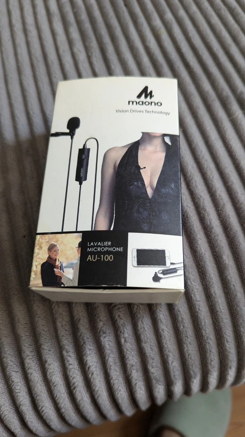 Wired Maono AU-100 Lavalier Microphone