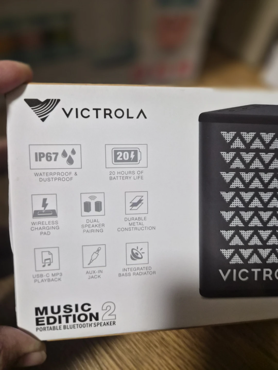 Victrola Music Edition 2 Portable Bluetooth Speaker - photo 5