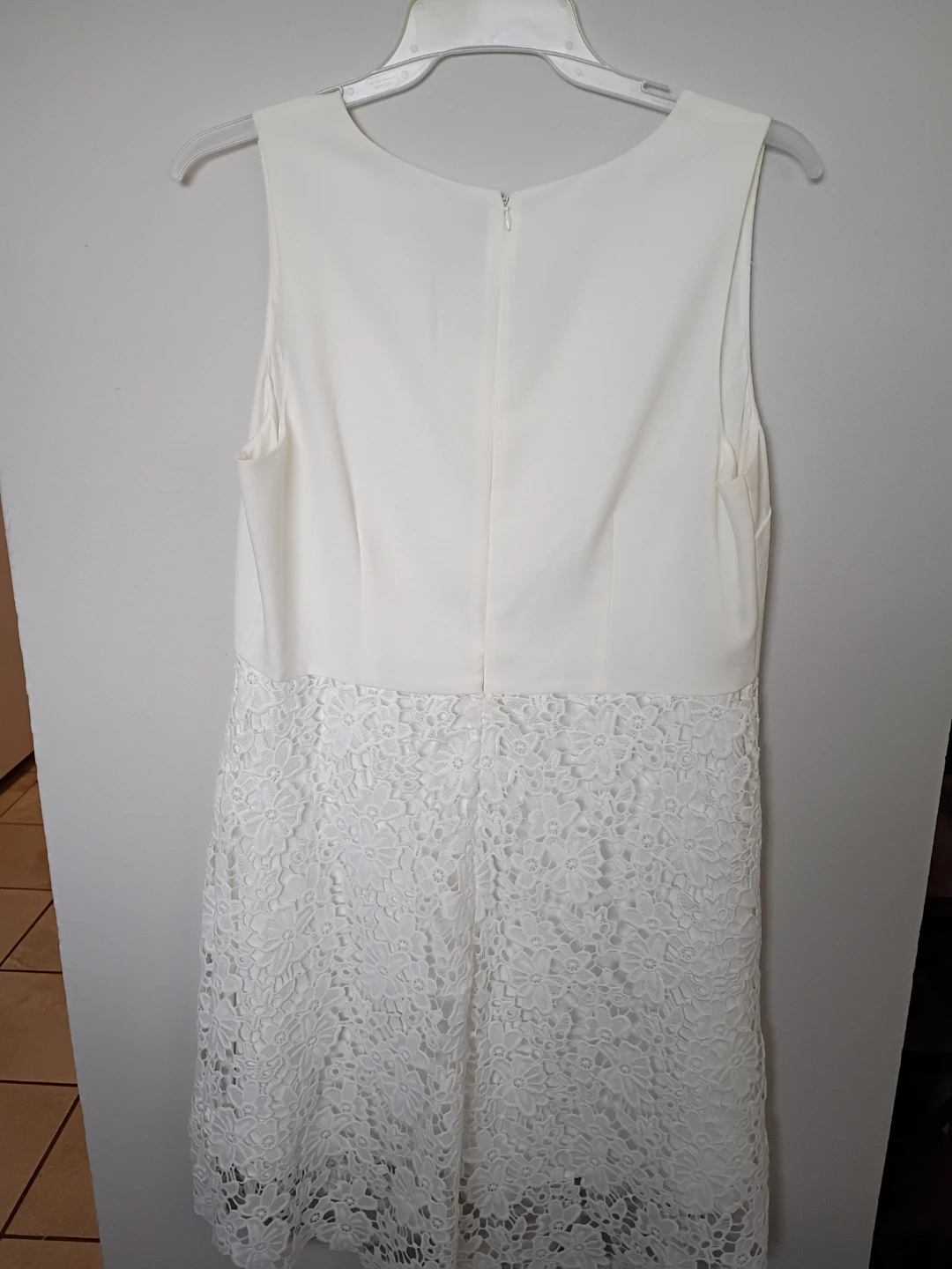 Worthington White Lace Detail Dress Size 16 - photo 3
