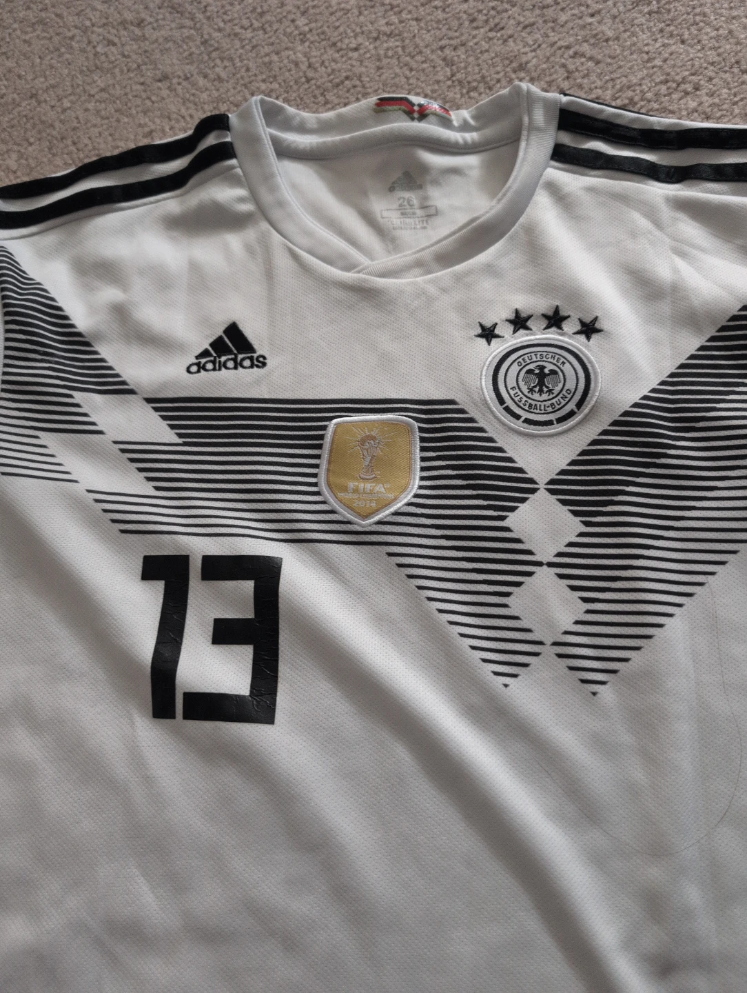 Adidas Germany National Team Soccer Jersey Müller #13 - photo 3
