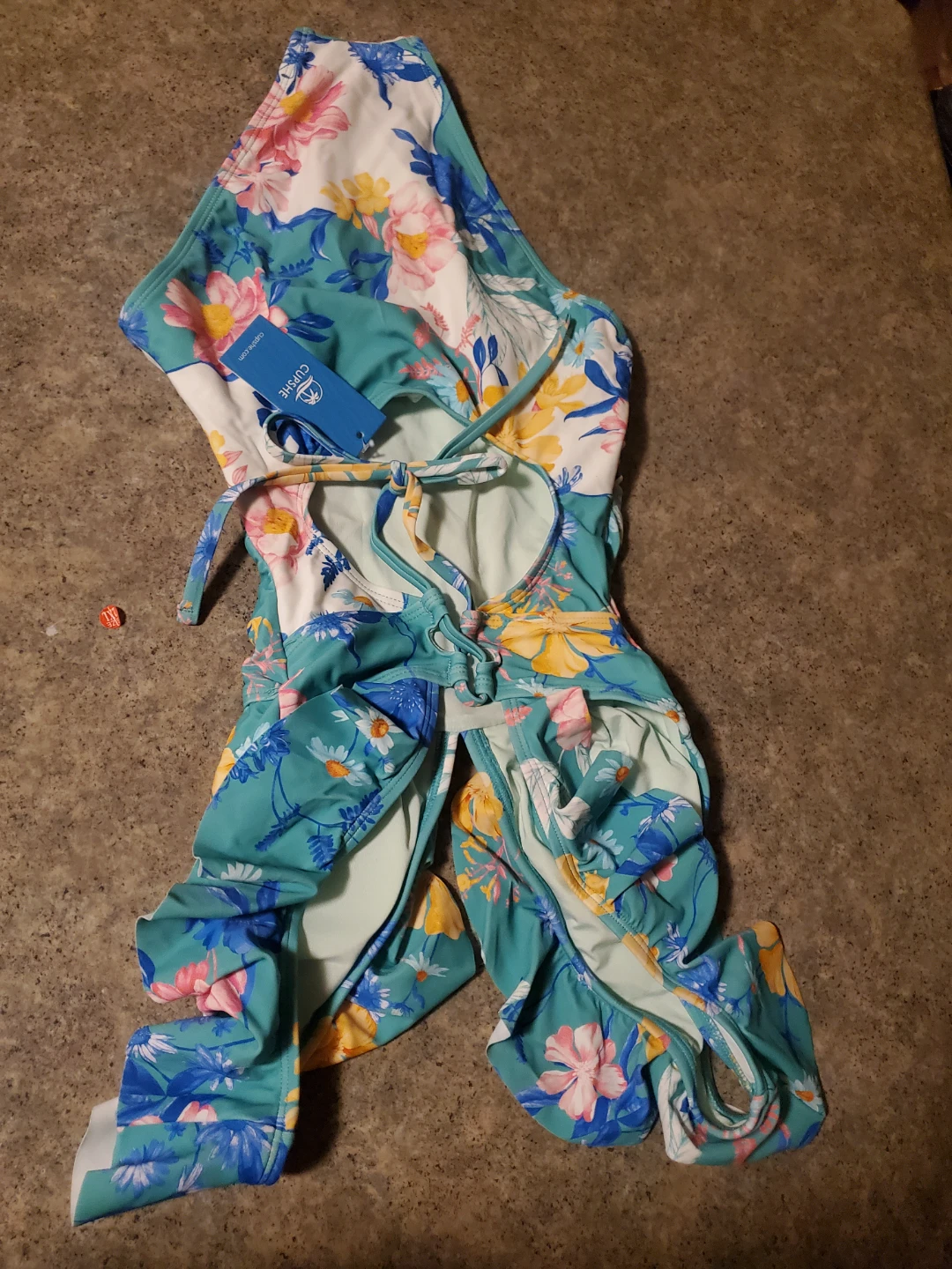 CUPSHE Floral One-Piece Swimsuit - photo 2