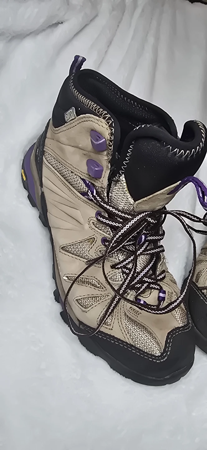 Merrell Women's Hiking Boots Size 6 Taupe Purple - photo 2