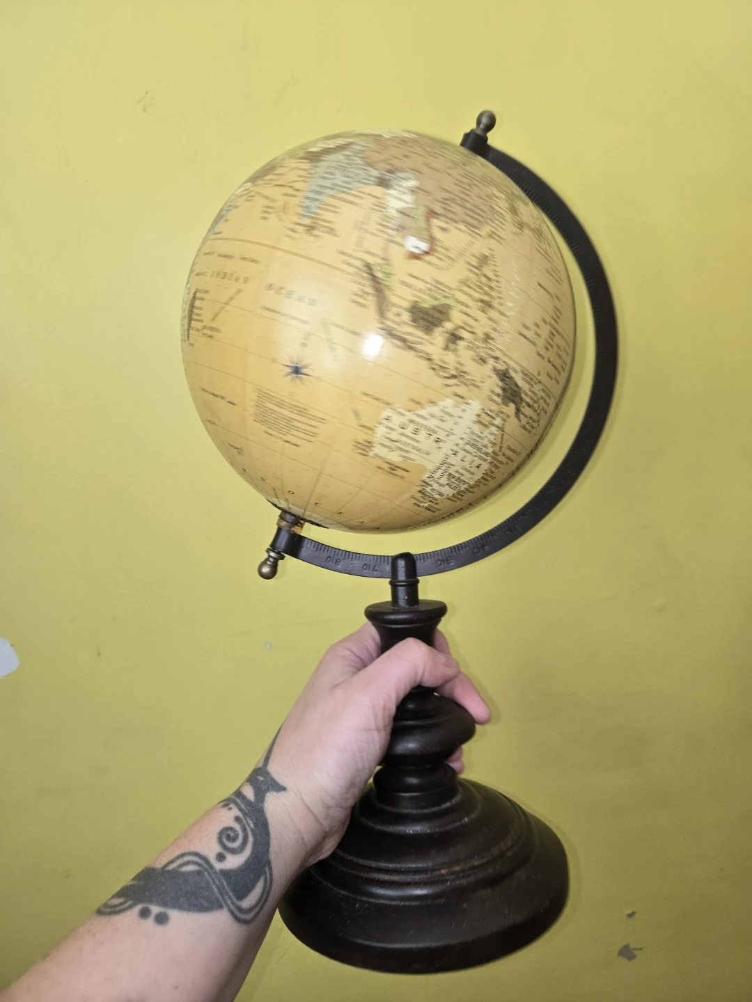 Antique Style Globe