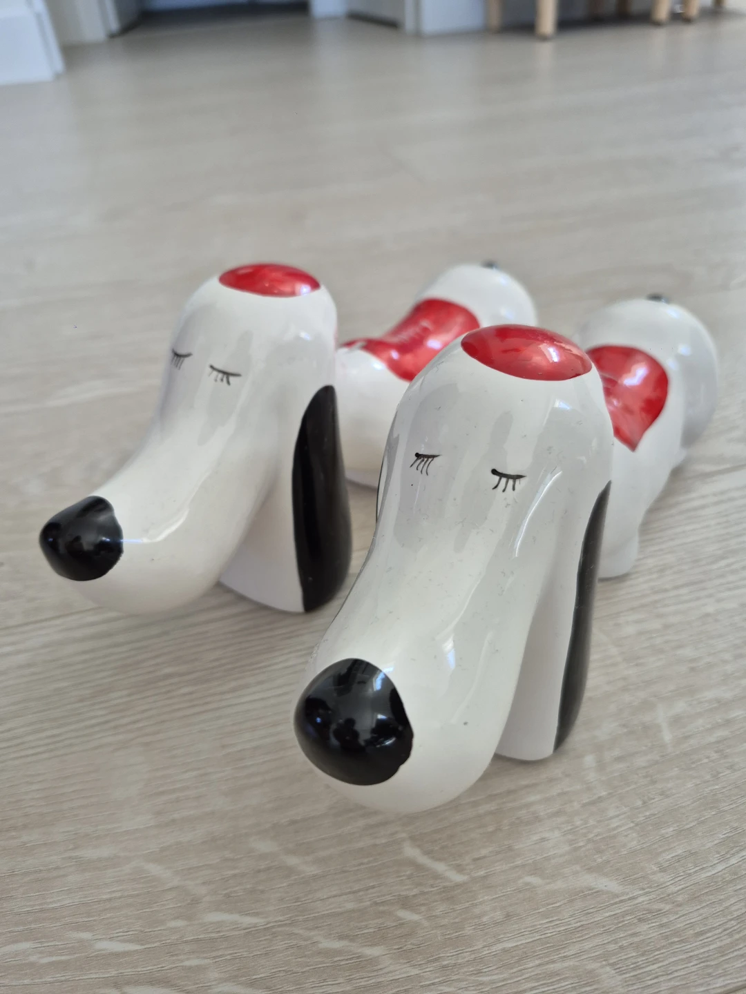 Ceramic Dog Figurines - Set of 2 - photo 2