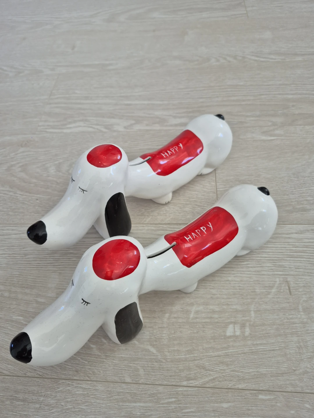 Ceramic Dog Figurines - Set of 2 - photo 3