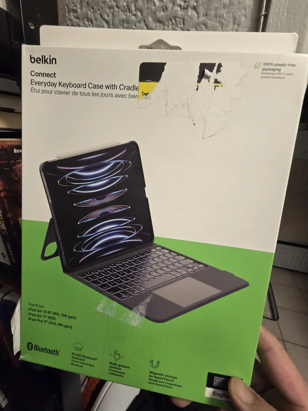 Belkin Connect Everyday Keyboard Case with Cradle for iPad