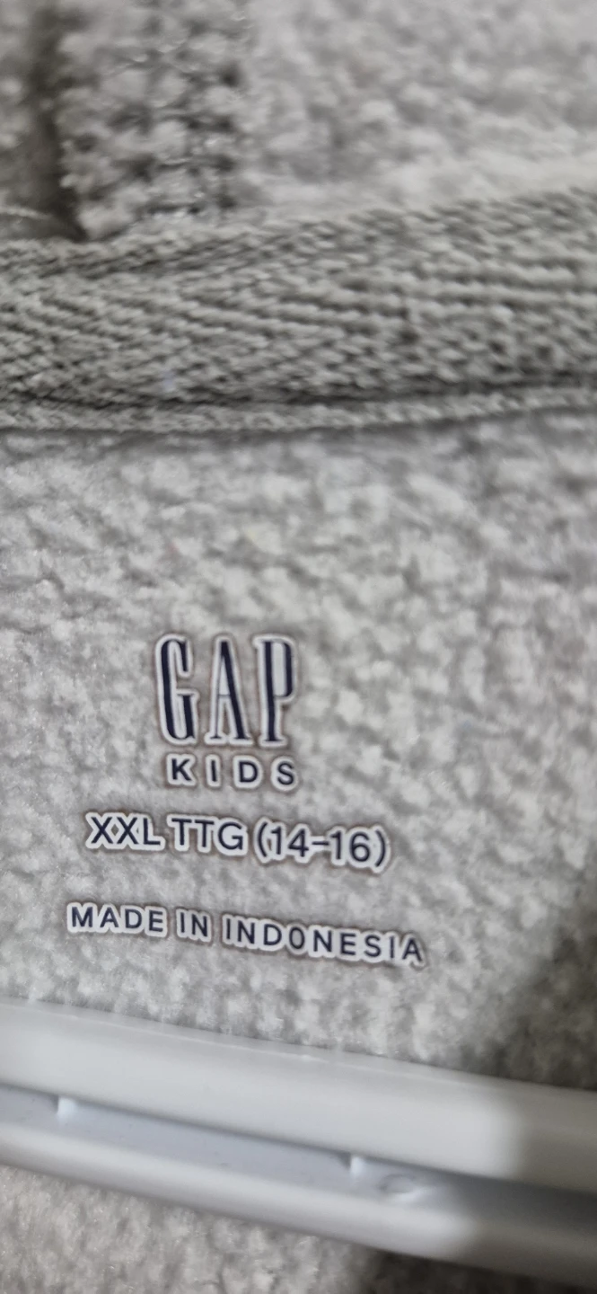 GAP Kids Grey Hoodie Size XXL TTG (14-16) - photo 2