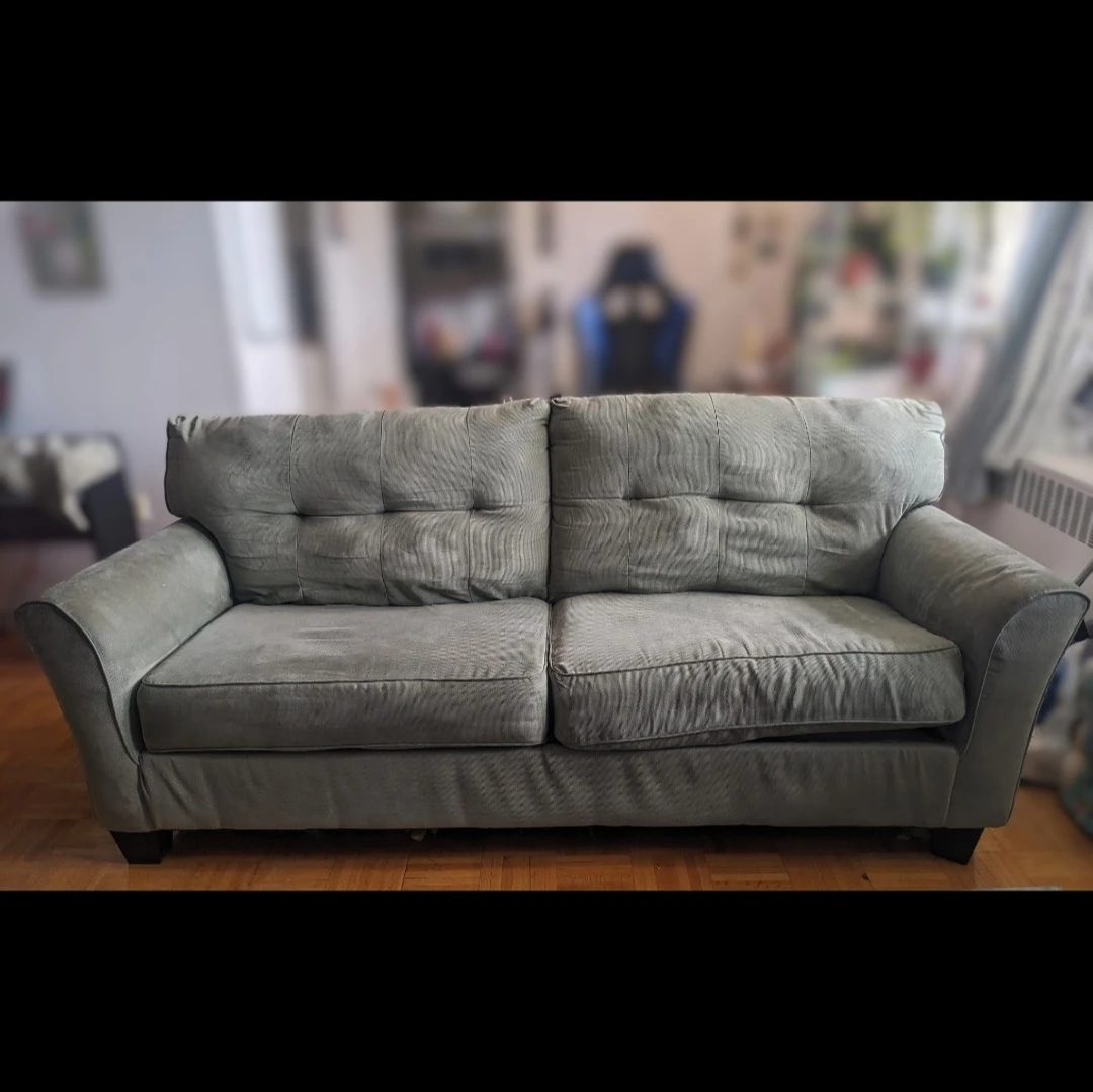 Comfy Green Couch