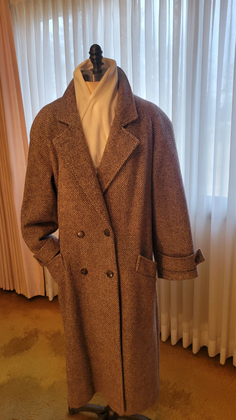 Noble Fashions Wool Blend Coat - Made in USA